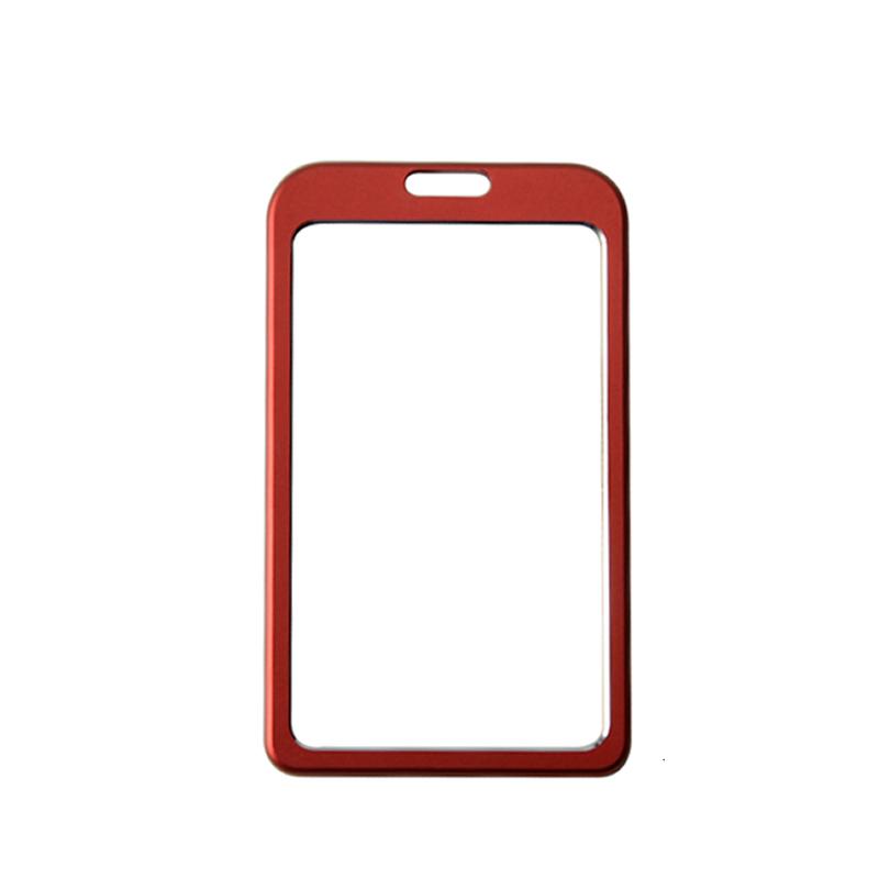 Premium Aluminium ID Card Holder-Red